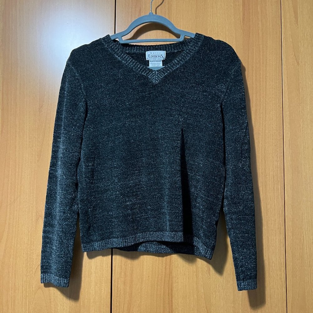 Grey Chenille Sweater
